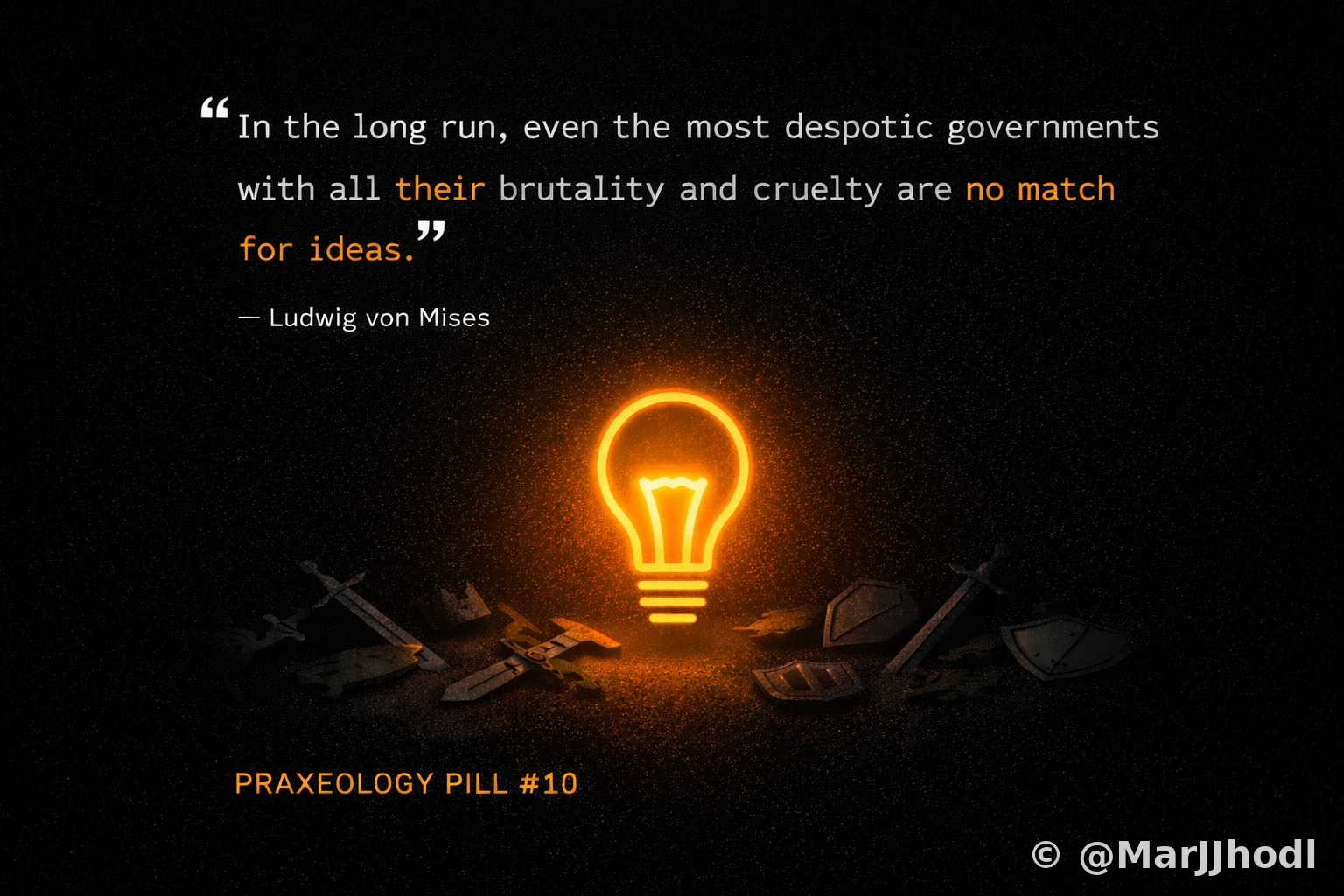 Pill #10 - Ideas Win