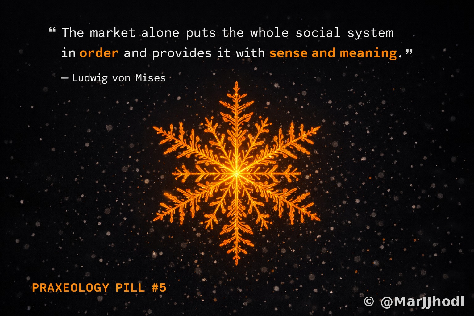 Pill #5 - Spontaneous Order